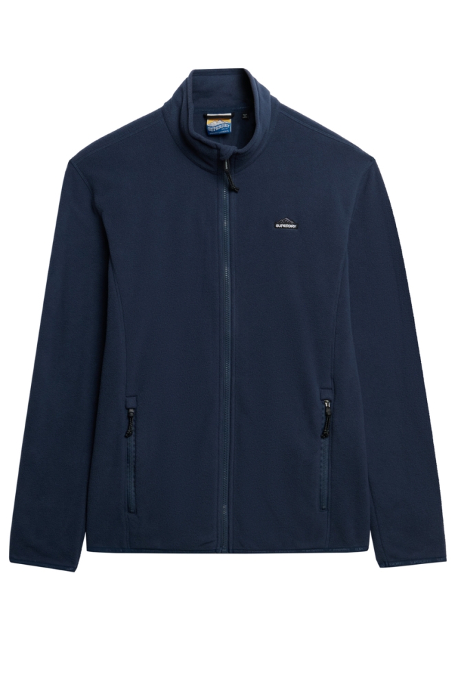POLAR FLEECE FULL ZIP M2014195A LAUREN NAVY